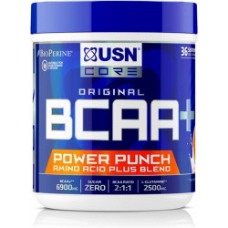 USN BCAA Power Punch 400 GR Kers Smaak - Aminozuren - Spiergroei, Herstel - BCAA Poeder