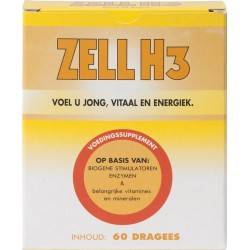 Zell H3 Dragees - 60 dragees - Voedingssupplement