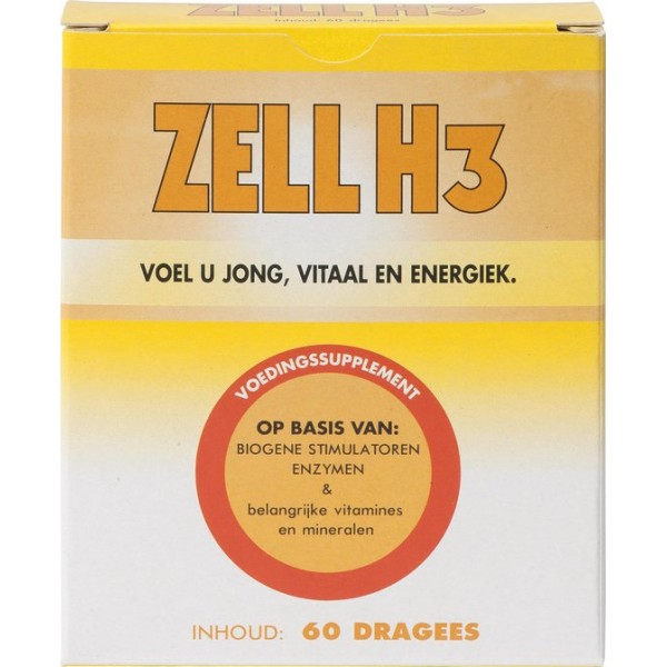 Zell H3 Dragees - 60 dragees - Voedingssupplement