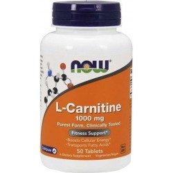 L-Carnitine 1000mg Now Foods 50tabl