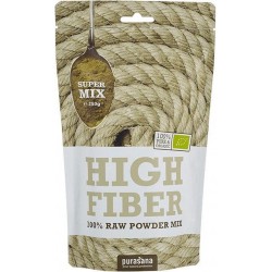 PURASM12 - High Fiber Mix Raw Powder (250 Gram) - Purasana