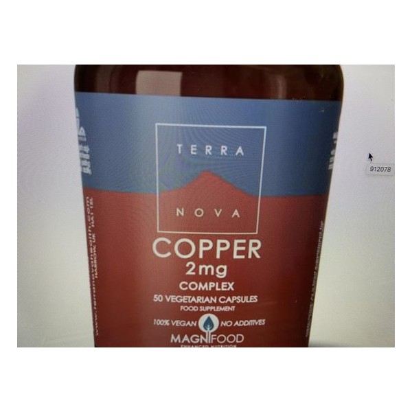 Terranova Copper complex Inhoud: 100 capsules