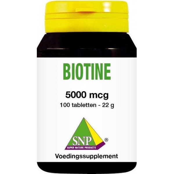 SNP Biotine 5000 mcg 100 Tabletten