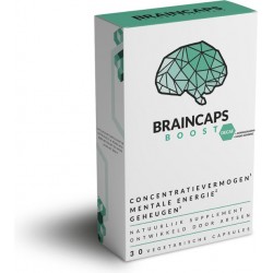 Braincaps Boost Decaf – Presteren & Concentreren zonder cafeïne - 30 capsules