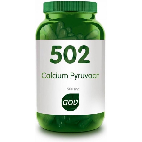 AOV 502 Calcium Pyruvaat (500 mg) - 60 vegacaps - Mineralen - Voedingssupplementen