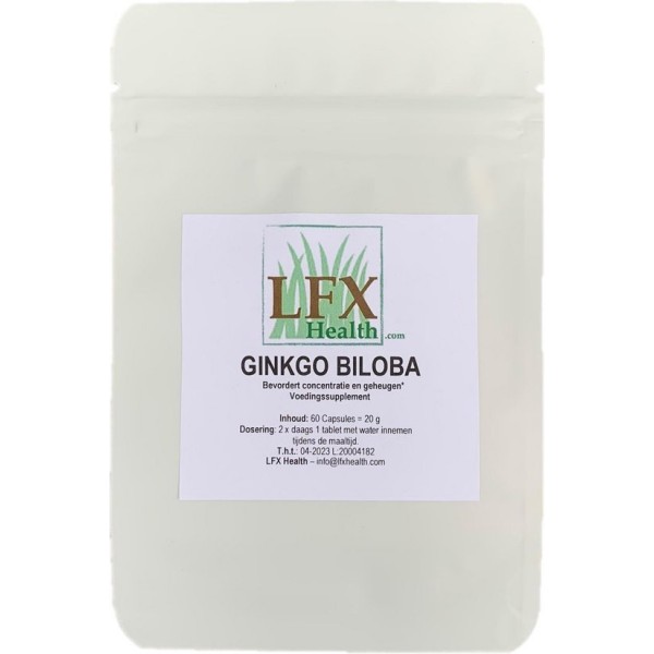 Ginkgo biloba | LFX HEALTH | 60 stuks