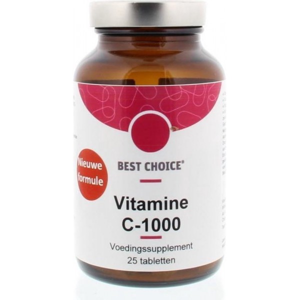 Best Choice Vitamine C 1000 mg - 25 Tabletten