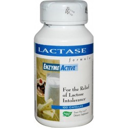 Lactase formule EnzymeActive (100 Capsules) - Nature's Way