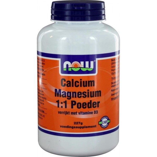 Now Calcium Magnesium 1:1 Pdr