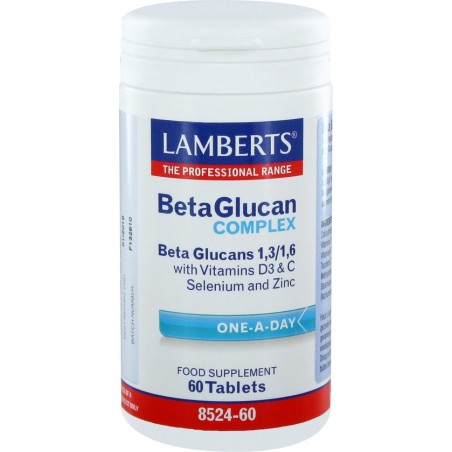 Lamberts Complejo De Beta Glucanos 60