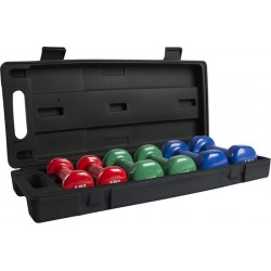 VirtuFit Dumbellset - Halterset - Gewichten - Vinyl - Met Koffer - 6 Dumbbells