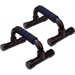 Avento Push-up Grips - Zwart/Kobalt