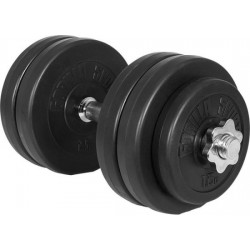 Gorilla Sports Dumbellset 30 kg Kunststof