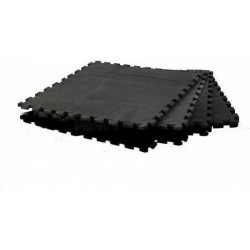 Focus Fitness Floor Guards / Puzzelmat - 120 x 120 cm - Zwart