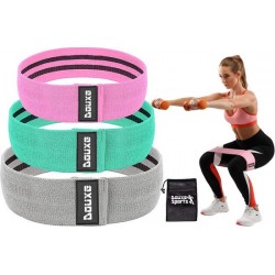 Douxe - Weerstandsbanden set van 3 - Hard Resistance - Resistance Bands - Fitnessbands - Weerstandsband