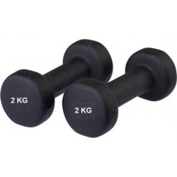 Dumbbells set 2 x 2 kg - Gewichten - Zwart