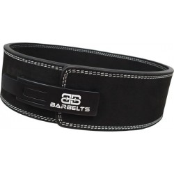 Barbelts Powerlift riem zwart - lever belt - S