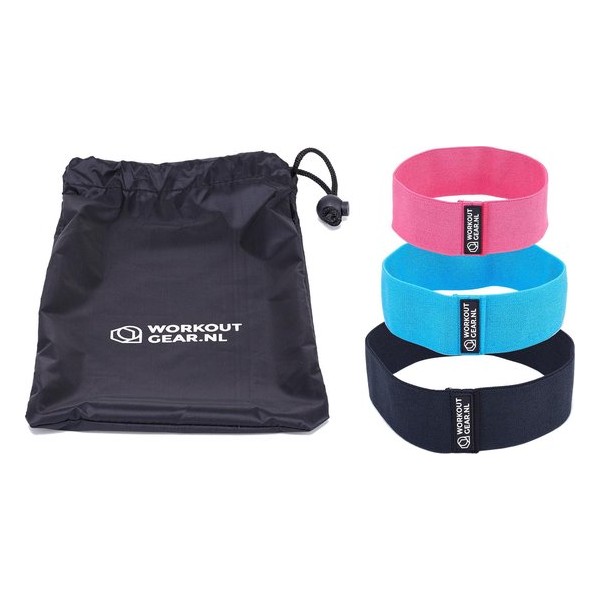 Workout Gear - 3 Weerstandsband Set - 14-27kg - GRATIS handleiding