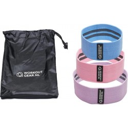 Workout Gear - 3 Weerstandsband Set - 14-21kg - GRATIS handleiding