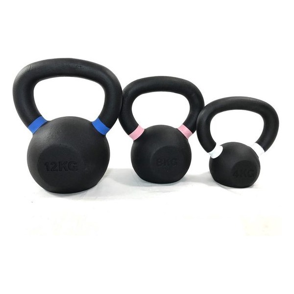 Poeder coating kettlebell 4 kg