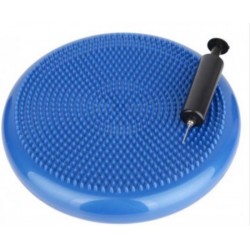 Be Required Air Stepper Pad - Balanskussen - Wiebelkussen - balanstrainer - 33 CM - Blauw - Inclusief Pomp