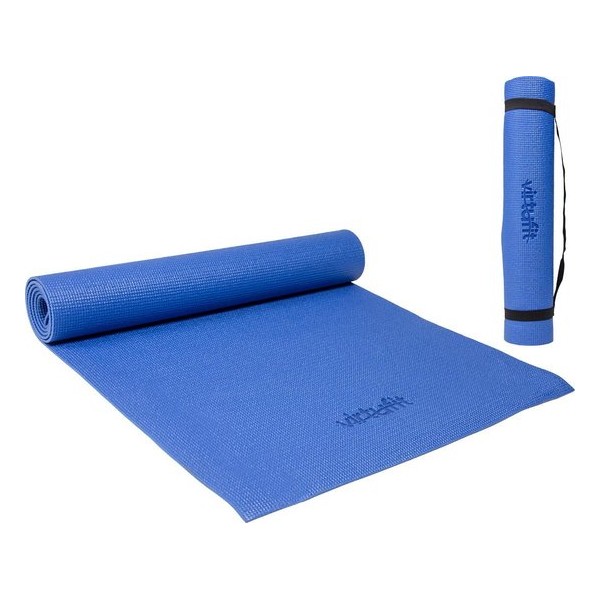 VirtuFit Yogamat - Met Draagkoord - 183 x 61 x 0.3 cm - Blauw