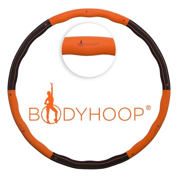 Bodyhoop� - Fitness Hoelahoep - 1.8 kg - � 104 cm - Oranje/Zwart