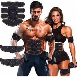 Sixpack EMS Trainer - 6 modes - 10 standen - Zwart