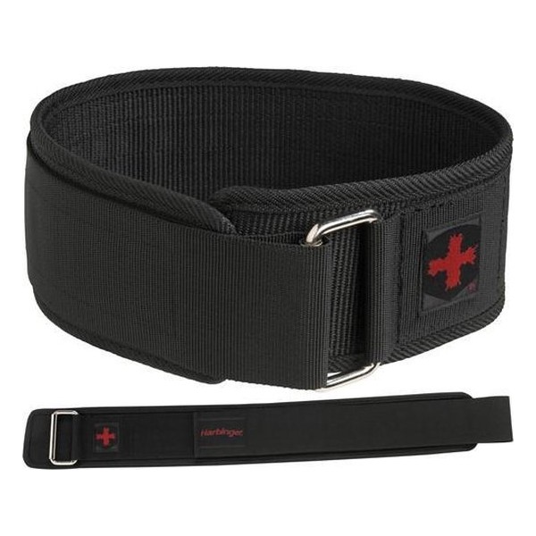 Harbinger - Pro Fitness Riem Nylon - Gewichthefriem - L - Zwart