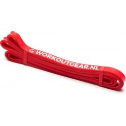 Workout Gear - Weerstandsband - Fitness Elastiek - Rood - 2-15kg