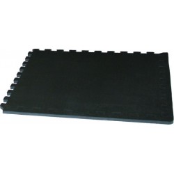 Tunturi Vloerbeschermmatten set - 180x120x1,1cm - (6x 60x60cm)- Zwart