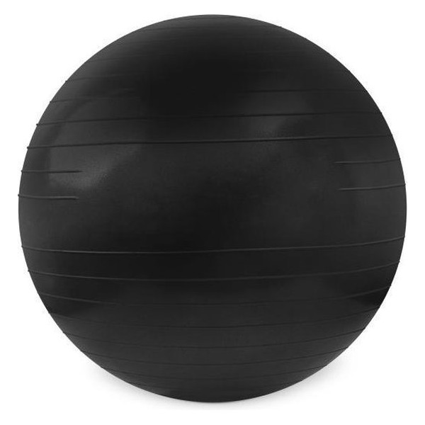 Matchu Sports Fitnessbal 85cm Zwart (Matchu Sports Gymbal 80cm Black).