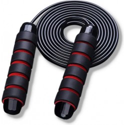 Sport Springtouw voor Fitness - Jump Rope - Afvallen - Resistance Band - Weestandsbanden - Fitness Elastiek - 170 Gram - Rood