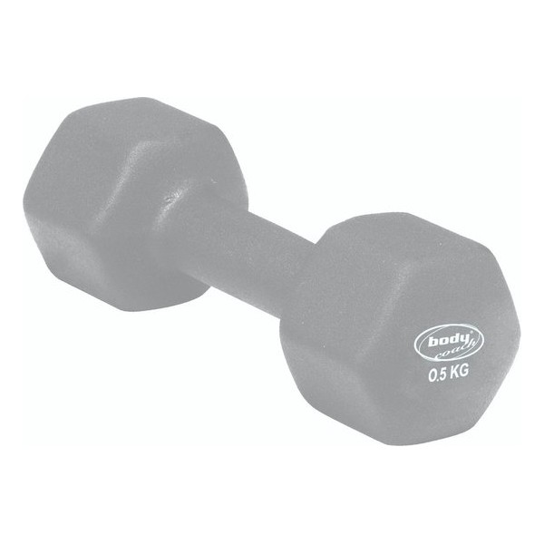 Body Coach Neoprene dumbbell, 0,5 KG - 2-pack - halterset