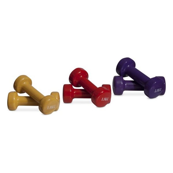 Dumbell 10 KG set met gratis koffer| 2 x 2.5kg |2 x 1.5kg |2 x 1.0kg