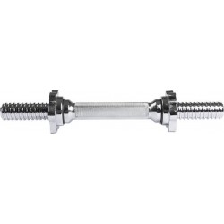 VirtuFit Dumbellstang - Halterstang - met Schroefsluiting - 30 mm - 35 cm