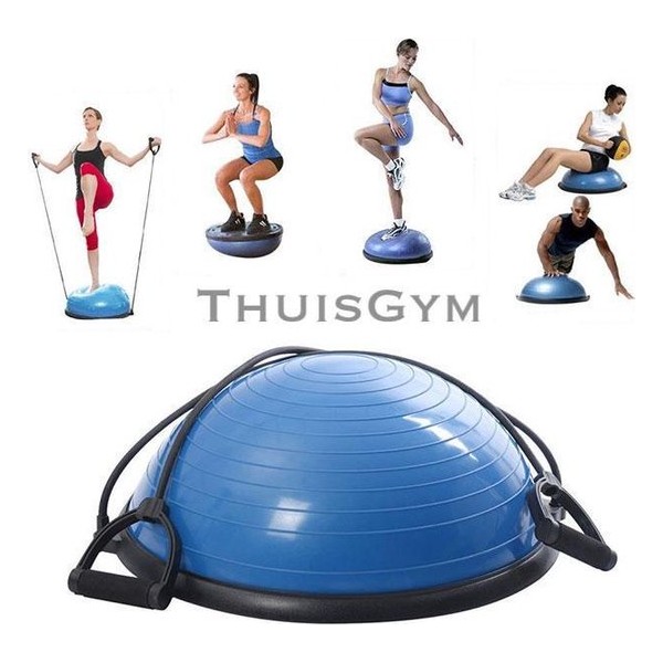 Balanstrainer - Balance board - Wiebelkussen - Weerstandsbanden - ThuisGym