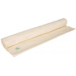 Ecoyogi Organic - Yogamat - 200 cm x 65 cm x 0,4 cm - Crème