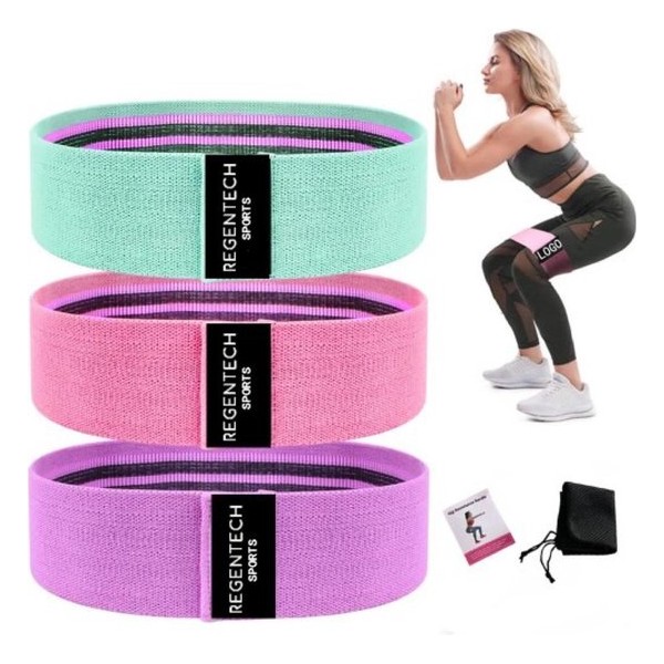 REGENTECH - Weerstandsbanden Set 3 - Bootybands - Resistance bands - Fitnessband