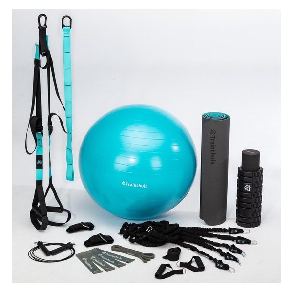 Trainthuis - Thuis Sporten  -  Fitness materialen - Thuis fitness - Workout gear - Workout set - Thuis trainen