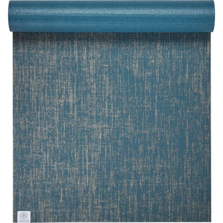 Gaiam Jute Yoga Mat - Blauw - 173 X 61 X 0.5 Cm