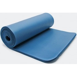 Yogamat, Fitnessmat blauw 185 x 80 x 1,5 cm gymnastiekmat fitness yoga gym joga vloermat fitniss sportmat fitnis - Multistrobe