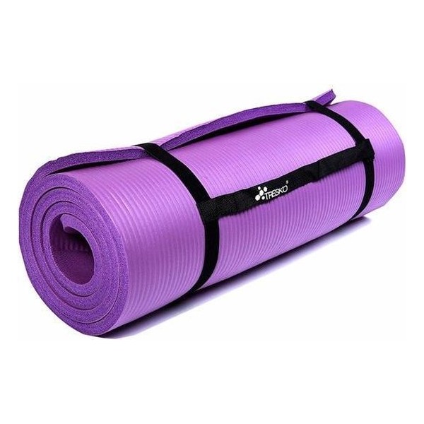 Yoga mat Lila 1 cm dik