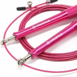 Duurzaam Sport Springtouw - Speed Rope ROZE - Crossfit Fitness