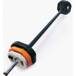 Toorx Bodypumpset - 20 kg - zwart/oranje/grijs