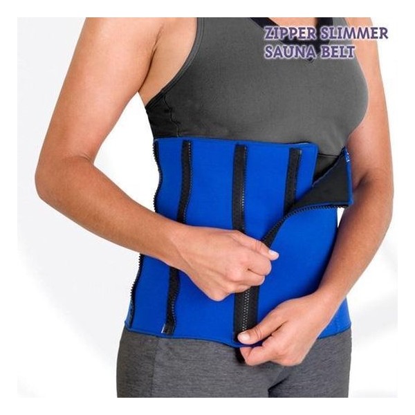 Zipper Slimmer Sauna Belt Sportkorset