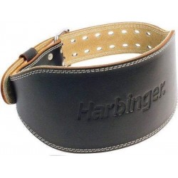 Harbinger - Pro Powerlift Riem - Gewichthefriem Van Leer - M - Zwart