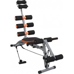 Buikspiertrainer - L-vormig - Met elastische koorden - inklapbare - I- Hamstring Curls - Leg extension - Leg CurlStabiele