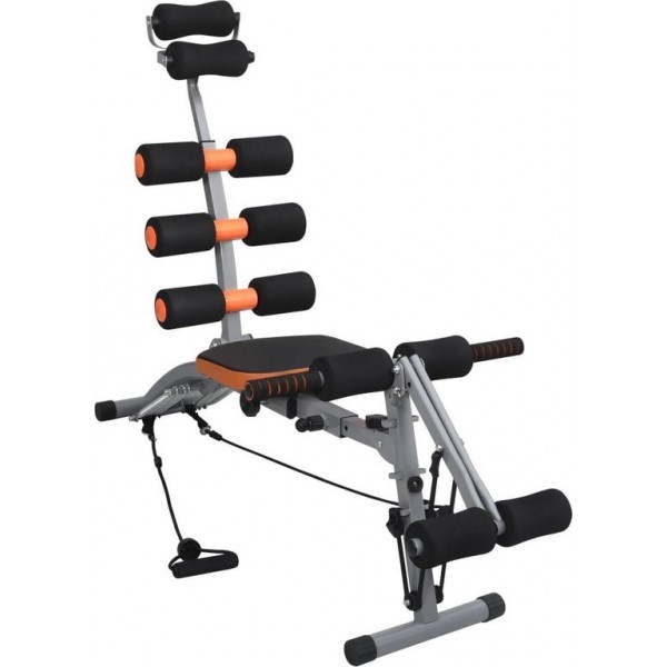 Buikspiertrainer - L-vormig - Met elastische koorden - inklapbare - I- Hamstring Curls - Leg extension - Leg CurlStabiele