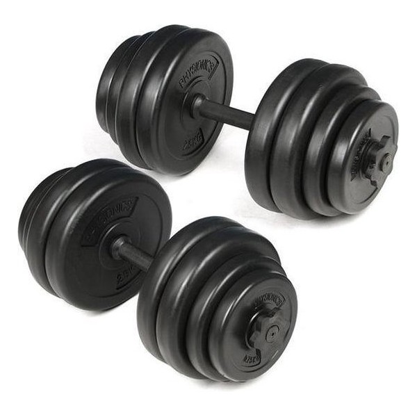 Physionics - Dumbellset 30 kg halterset 2 x 15 kg